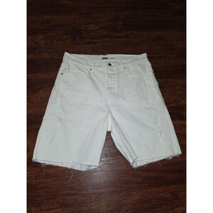 Old Navy White Sky Hi Short Extra High Rise size 12